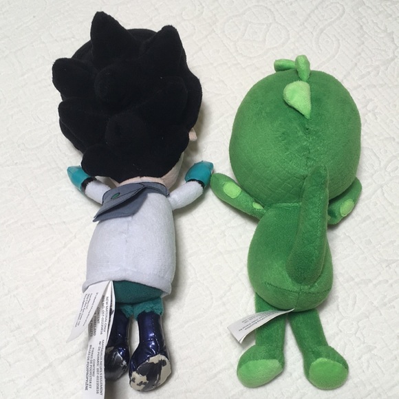 8”& 10” PJ Masks Greg and Romeo Plush Dolls - Picture 4 of 16